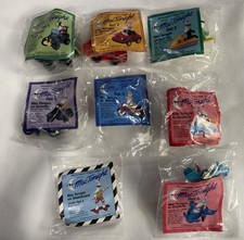 Vintage 1988 Mac Tonight McDonald's Happy Meal Toys Complete Set MIP Variations