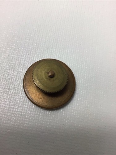 WW1 WW2 1" US ARMY Tank / Armor ENLISTED Collar Disc Device Screwback # - Picture 2 of 4