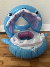 Baby Inflatable Outdoor Water Pool Float With Shade