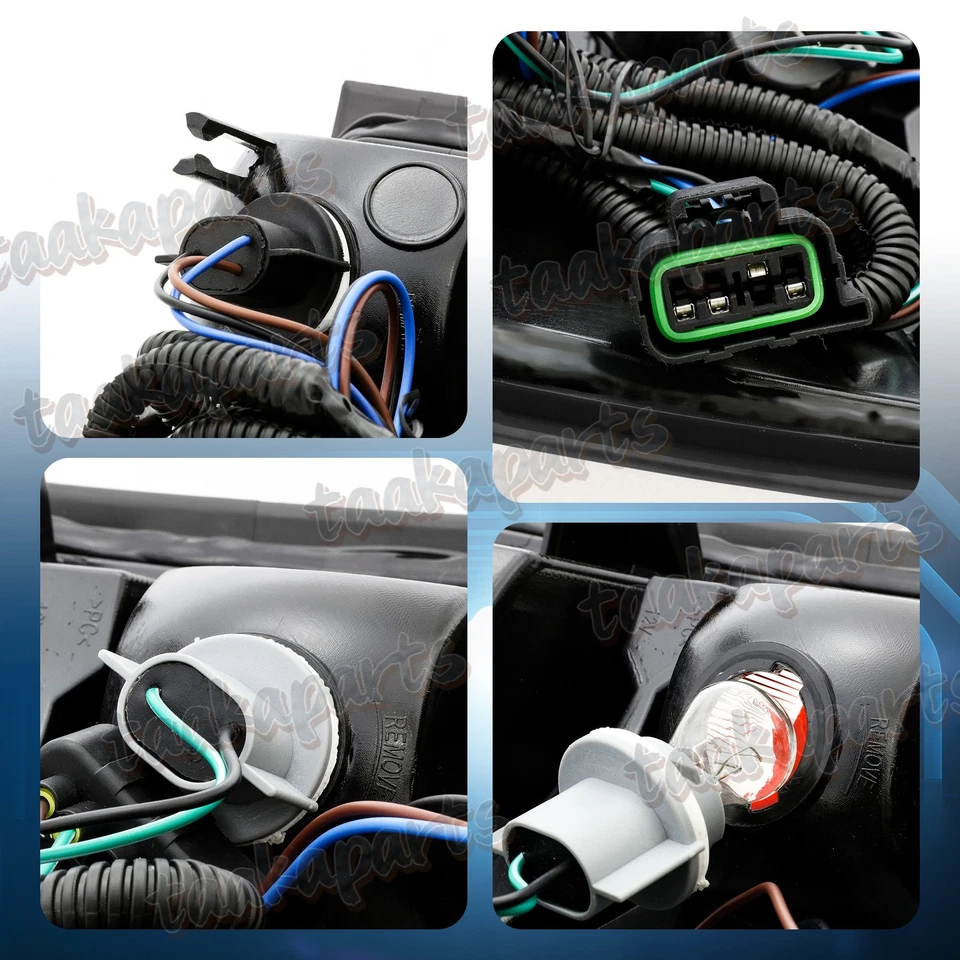 Conjunto de lámpara trasera lado izquierdo para Chevrolet Silverado 1500 2500 3500 HD 2007-2013 Foto 4 de 4