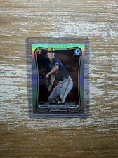 Jacob Misiorowski - 2026 Bowman Chrome - #35 Rookie RC Red Variation Refractor