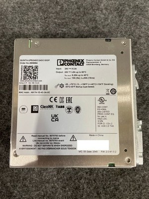 PHOENIX CONTACT 2906994 Power Supply QUINT4-UPS/24DC/24DC/5/EIP