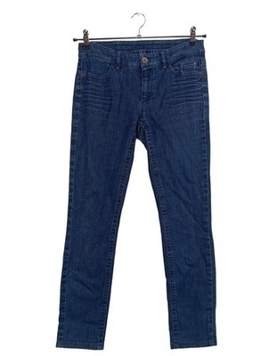 MARC CAIN Slim Jeans Damen Jeans Gr. DE 36 blau Casual-Look