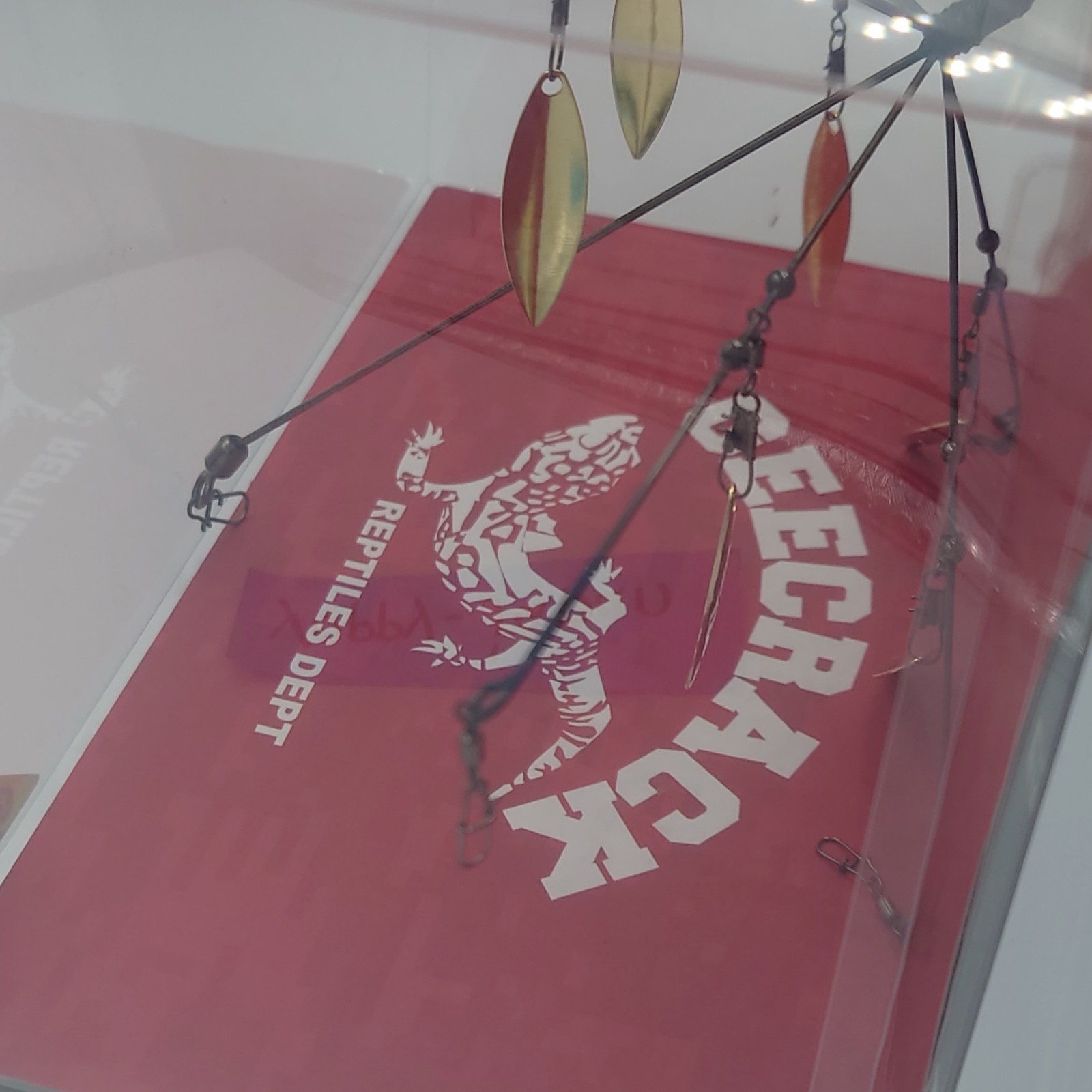 GEECRACK STEALTH 7 SEVEN Alabama Rig Umbrella Rig 250mm -105 mm 17g 02 Gold - Image 9