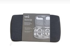 Bellroy Tech Kit Organizzatore Carryology Essentials Edition, Nero/Cenere/Arancione