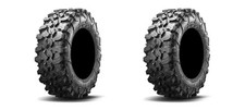 Pair Of Maxxis Carnivore Radial 8 Ply Utv Tires 31x10r-15 2