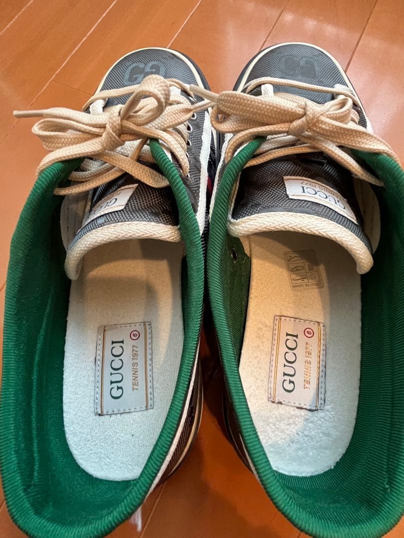 Gucci Low-cut Sneakers Shoes Canvas Multicolor Size 6 US About6.5 For Men thumbnail 17