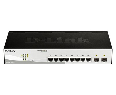 D-Link 10-Port Gigabit Smart Managed Switch mit 2 SFP Ports