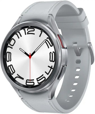 Samsung Galaxy Watch 6 Classic SM-R965U 47mm Silver (LTE) Unlocked OpenBox