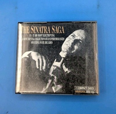 The Sinatra Saga - Live Performances - 2-CD Set - NEW