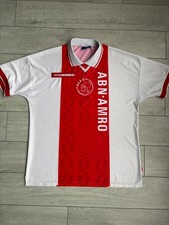 AFC Ajax Amsterdam Umbro Vintage Rare Retro 90s Football Shirt Soccer Jersey XL
