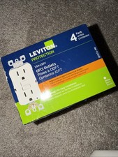Leviton 15A 125V GFCI Outlet White