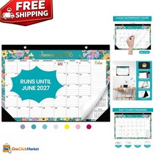 2026-2027 Floral Calendar, 17x12 Size, Gift-Ready for Every Occasion