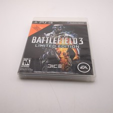 Battlefield 3 Limited Edition PS3 Video Game Multiplayer CIB Mint Disc