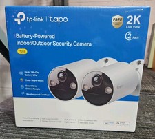 TP-Link Tapo TC82 2-Pack 2K Battery Powered Indoor/Outdoor Security Camera