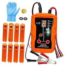 Fuel Injector Tester and Cleaner Tool Kit, DIY Cleaning Tool Kit, 8 Orange