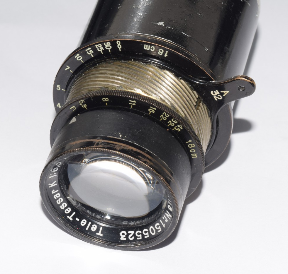 レンズ(単焦点) Carl Zeiss Jena Tessar 180mm f/4.5 Just got this giant Carl Zeiss Jena Prototype / One-Off. It's a