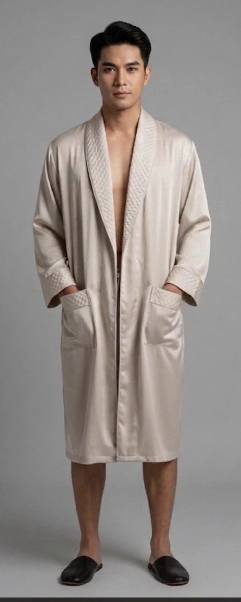 ebay silk dressing gown Silk Dressing Gown In Men's Sleepwear & Robes for sale