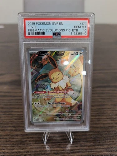 PSA 10 Eevee - 173 (Pokemon Center) 173 Sv: Scarlet & Violet Promo Cards Holo