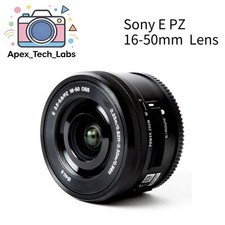 Sony E PZ 16-50mm f/3.5-5.6 OSS Lens Zoom lens for Sony E-Mount Cameras Black