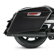 Unpainted 4" Stretched Extended Hard Saddlebags Bag Fit For Harley Touring 14-23