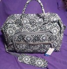 NEW VERA BRADLEY  LUNAR GRAY LEATHER WRISTLET KEY STRAP  gray — photo 10
