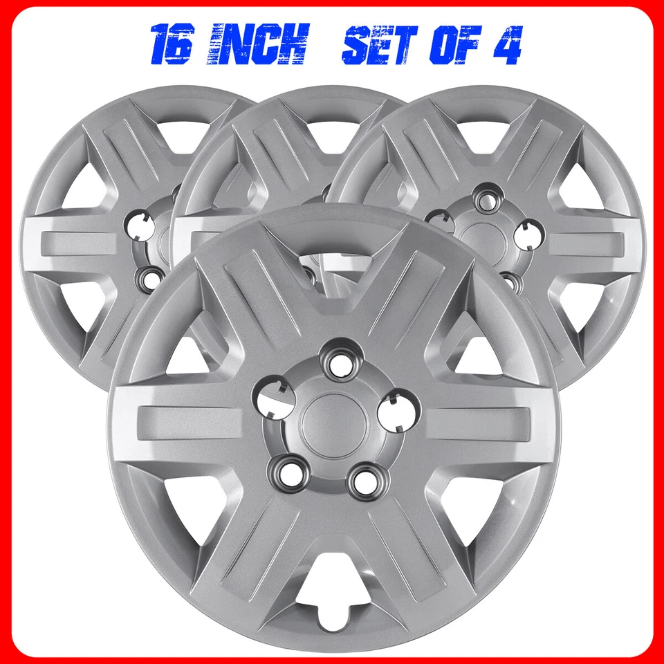 Center Cap For Chrysler Town & Country 2008 2009 2010 Wheel Hub Cover Set of 4 Foto 3 de 4