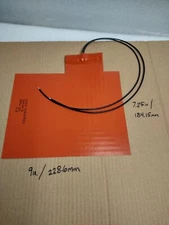 (Lot of 10) Durex Industries 12V 250W Heating Pad 9in × 7.25in