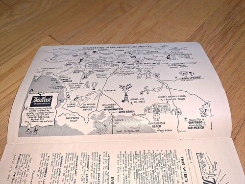 April 1951 THIS WEEK IN LOS ANGELES Tourist Guide MARILYN MAXWELL (Bob Hope USO) - Picture 3 of 9