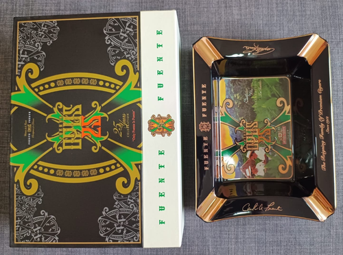 Cenicero Arturo Fuente Opus X 25 Aniversario Negro Edición Limitada La Familia - Imagen 2 de 17