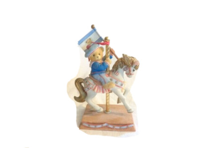 Cherished Teddies Bill Friends Like You Are Always True Blue Figurine 5'' Tall