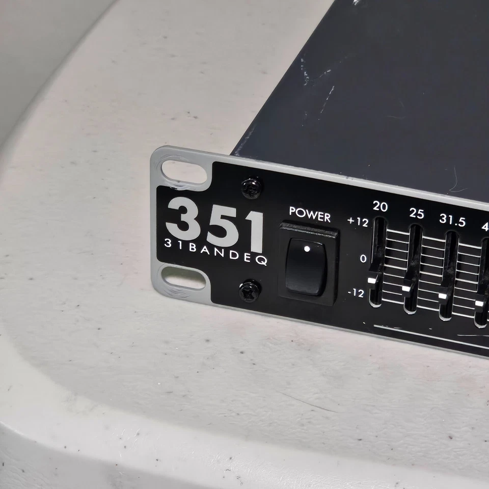 ART EQ351 31-Band Graphic Equalizer - Tested and working - *missing cap* - Image 4 of 4