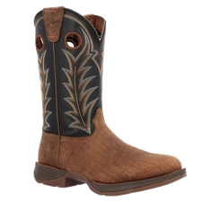 Durango Men's Rebel™ Oak Brown & Midnight Western Boot DDB0428