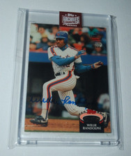 Willie Randolph-Topps 2023 Archives Signature Series 1/1-1992 Stadium Club Auto