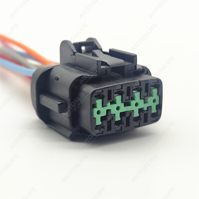 For 2015-2019 Infiniti Q70 8-Pin Front Headlamp Headlight Connector Harness Plug