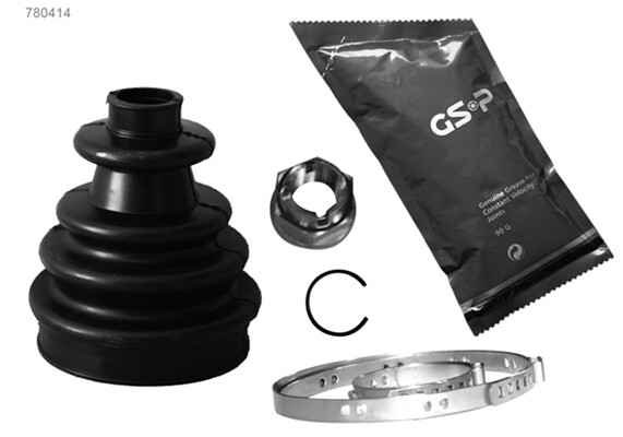 GSP 780414 Bellow Set, drive shaft for NISSAN