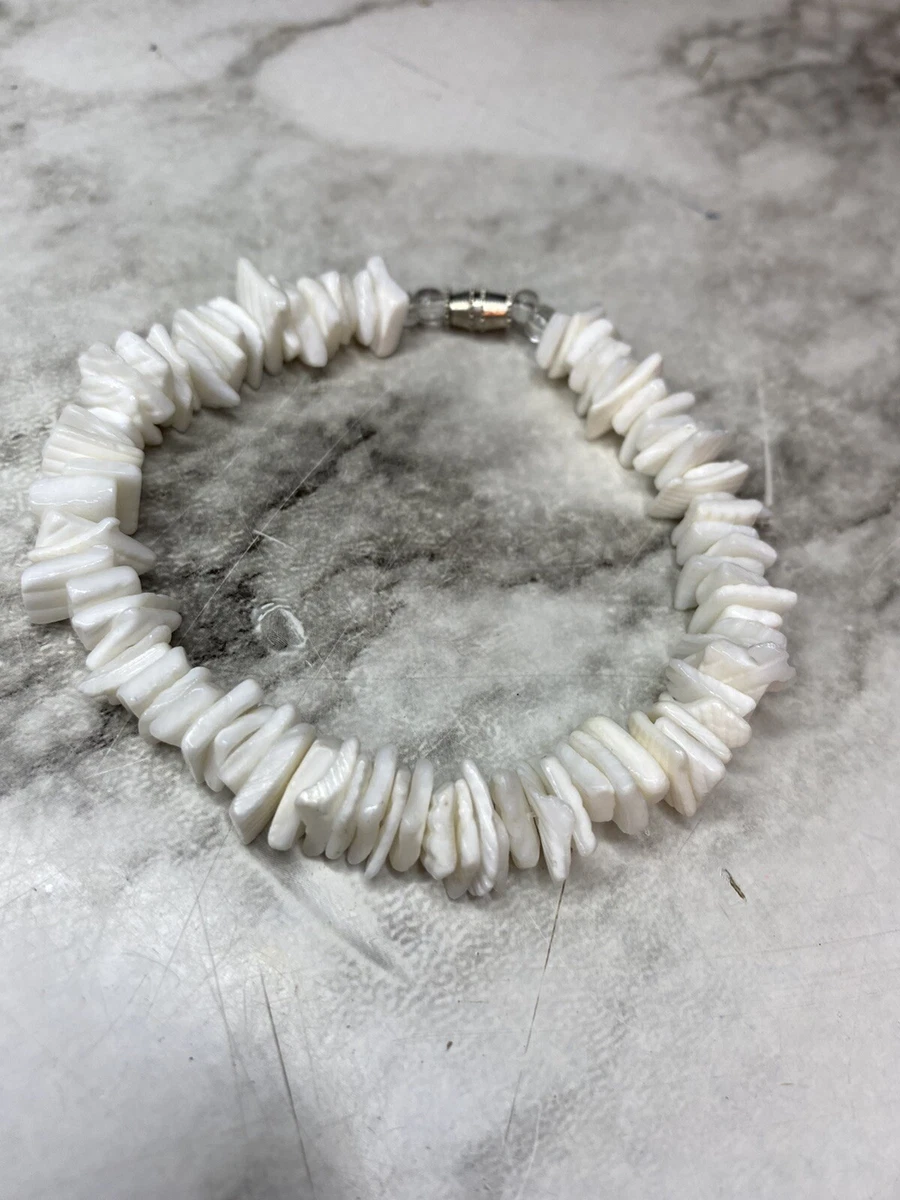 White puka hotsell shell bracelet