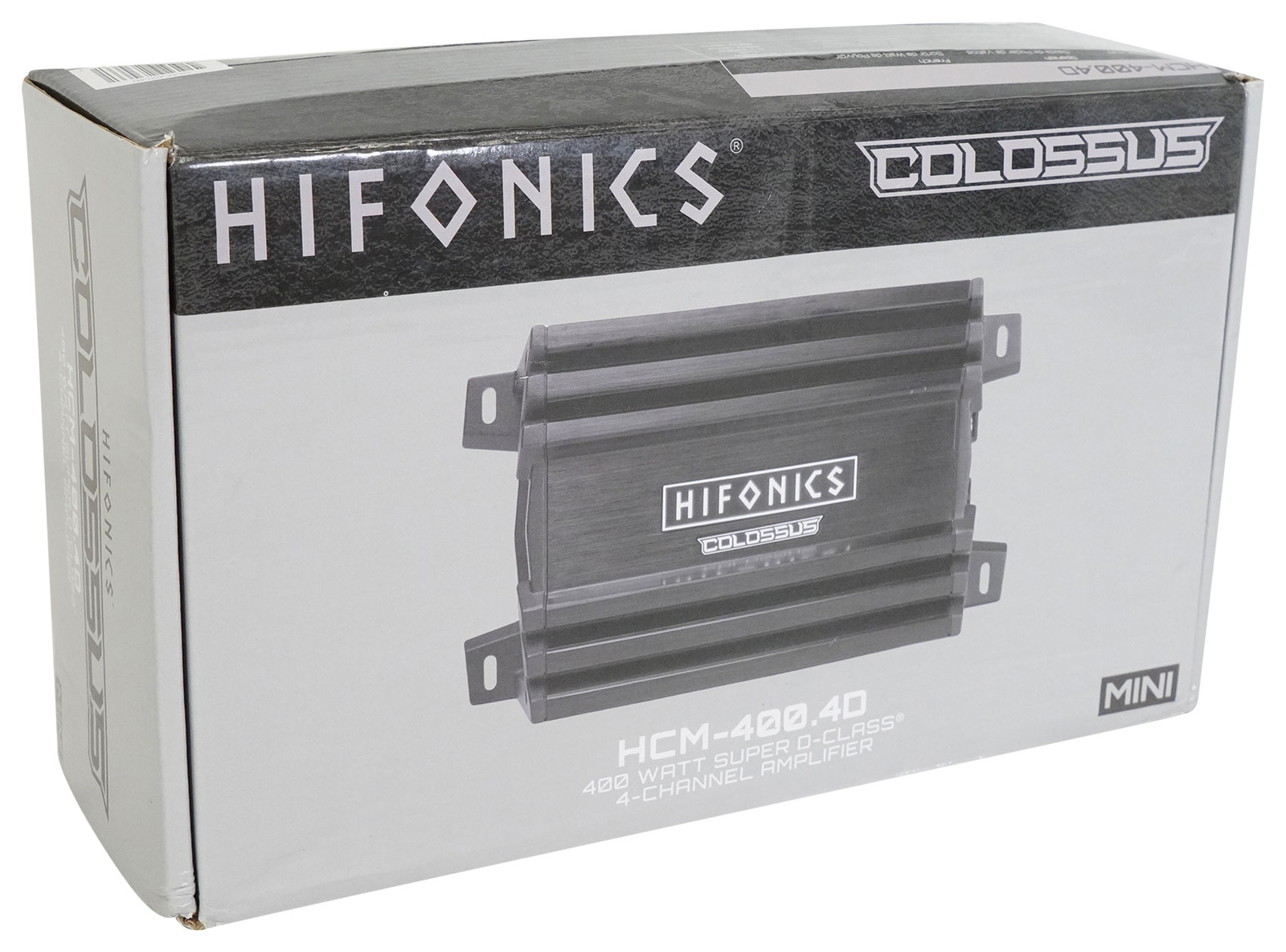 Hifonics HCM-4004D 400-ваттный 4-канальный автомобильный стереоусилитель класса D Compact Amp
