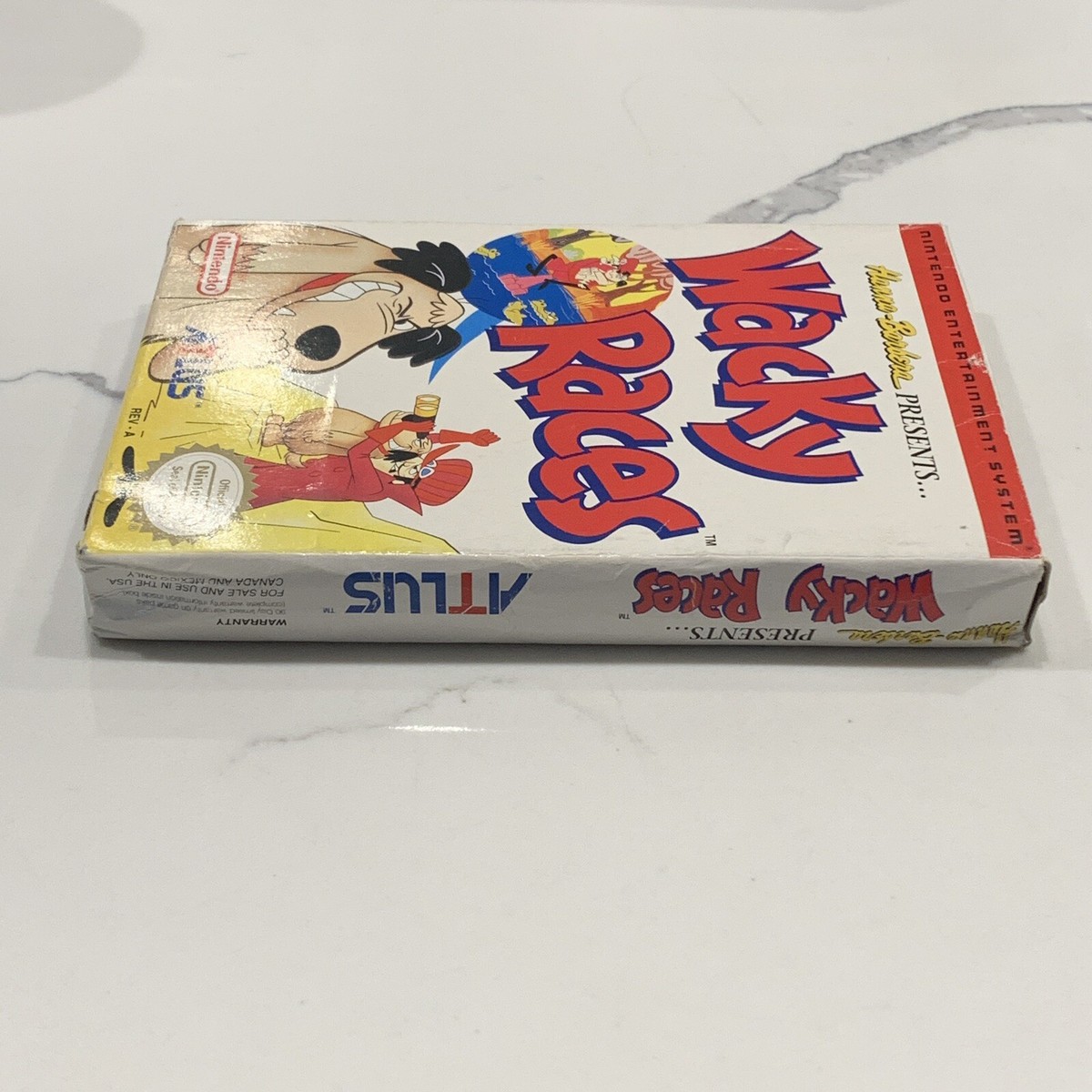 Wacky Races (NES, 1992 ATLUS) Authentic Complete CIB Manual Wacky Races (NES, 1992 ATLUS) Authentic Complete CIB Manual
