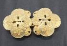 Vintage Mimi Di N1976 Sand Dollar Belt Buckle Part Signed