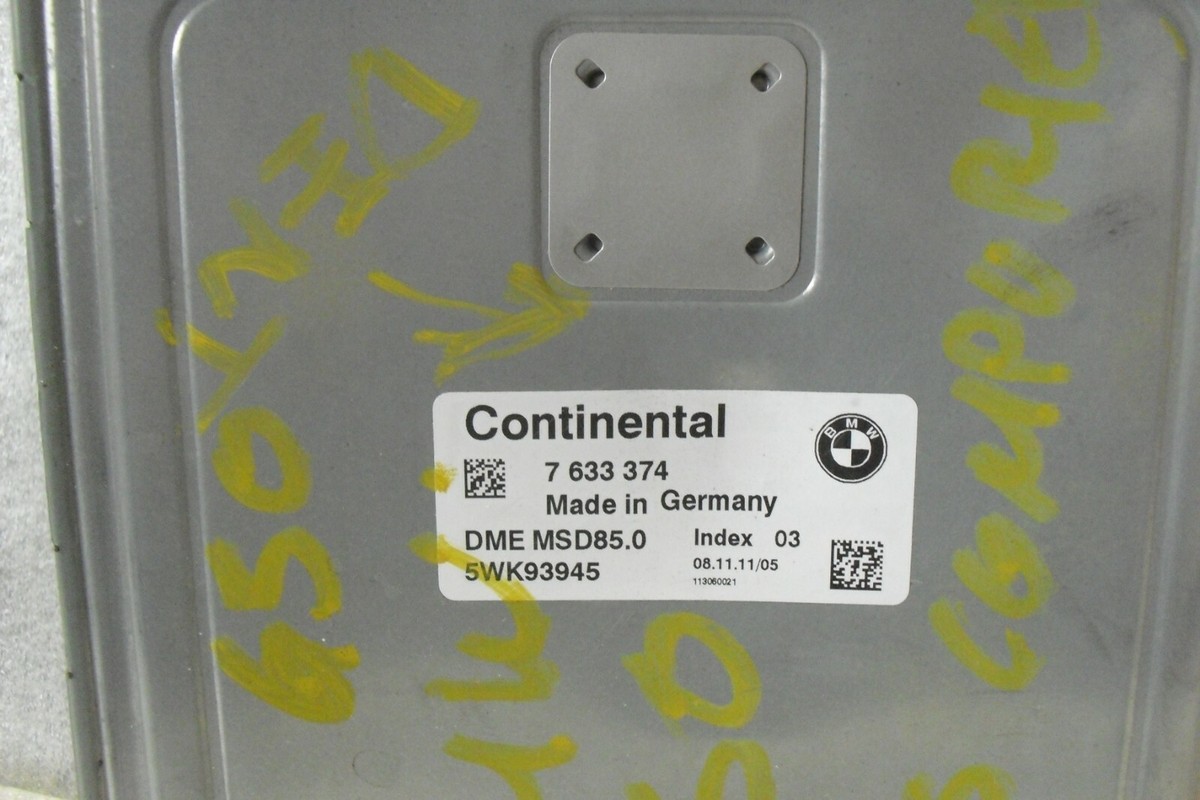 OEM 2009-2012 BMW 750i ENGINE CONTROL MODULE(E.C.U) #7633374 | eBay 