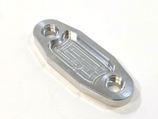 Ford 351c 351m 400m V8 Fuel Pump Block Off Plate Cnc Machined Billet Aluminum