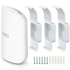 eero Max 7 Wall Mount Wall Brackets ABS Router Holder Compatible with 3 Pack