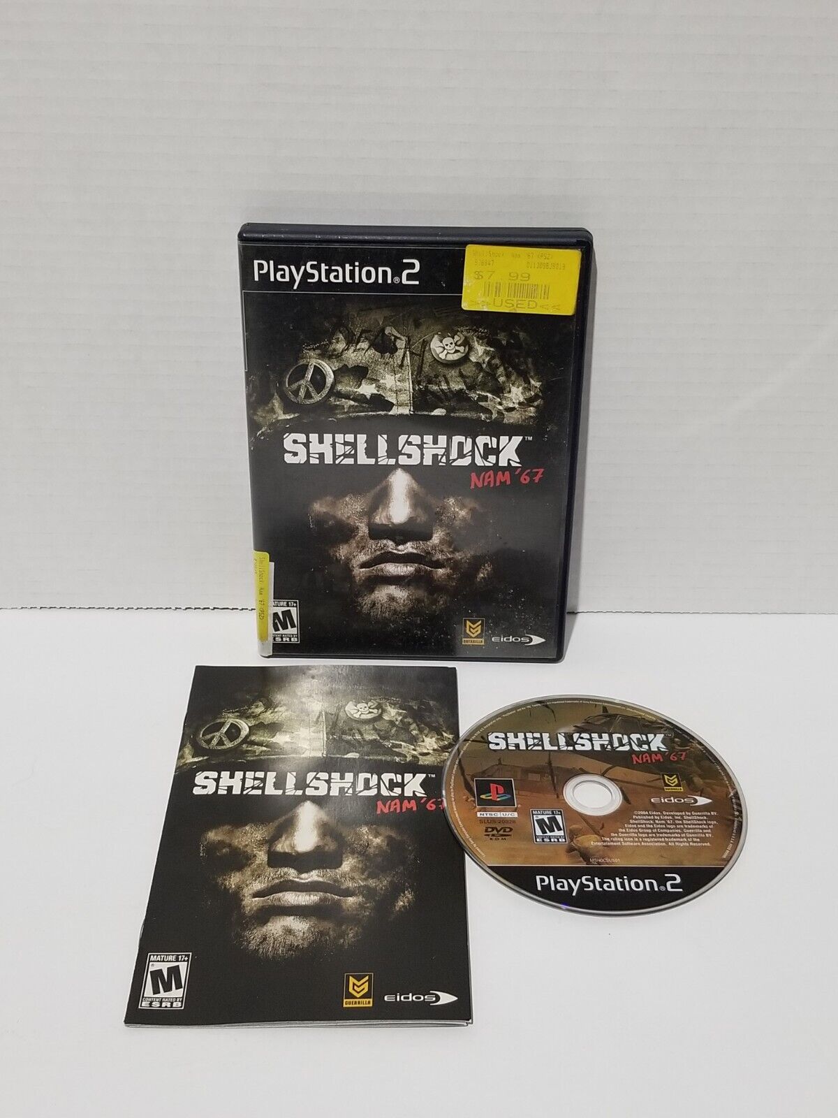 Shellshock: Nam '67 PlayStation 2 PS2 + PC (Lot of 2) Small Box NIB NEW  Sealed! 