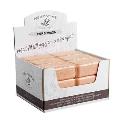 Pre de Provence PERSIMMON Case of 18 x 150 Gram French Soap Bath Shower Bars
