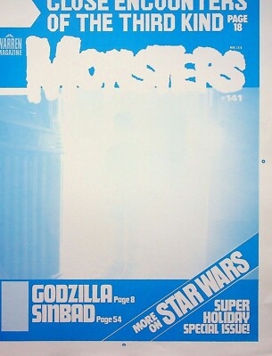 Famous Monsters of Filmland #141 Publishing Master ALTERNATE Cover