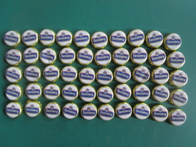 50 Fürstenberg Bottle Caps Kronenkorken  Kronkorken sammeln,basteln,Mosaik -2-
