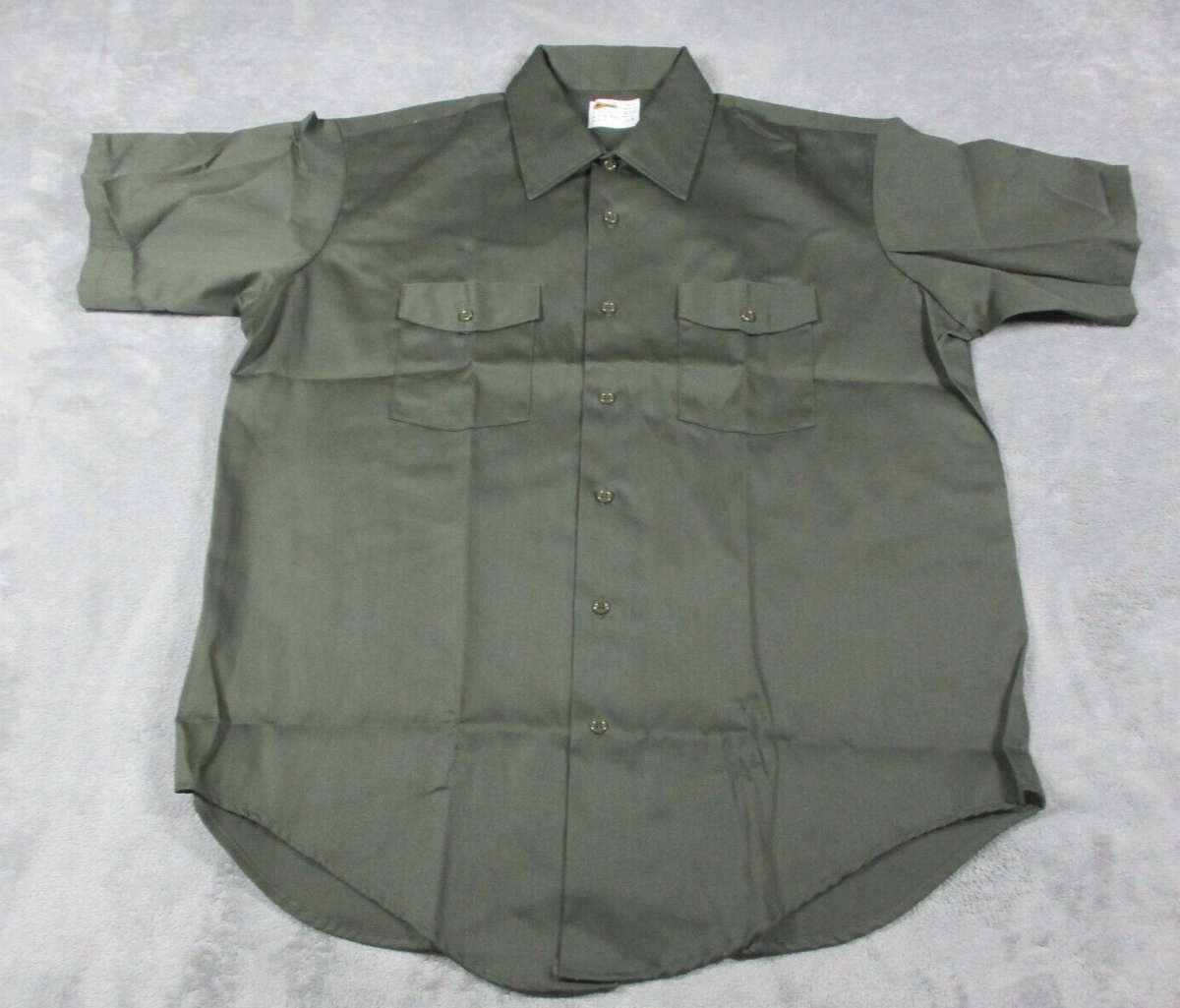 TRUE VINTAGE Key Imperial Shirt Mens XL Green Short Sleeve TRUE VINTAGE Key Imperial Shirt Mens XL Green Short Sleeve