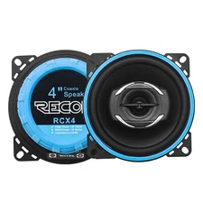 Recoil A  RCX4 Echo Series 4-Inch Car Audio Coaxial Speaker System, Pair