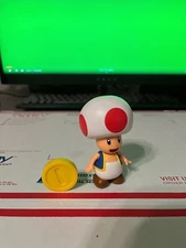 Jakks Super Mario Inch World of Nintendo 4" Red Toad action figure  (🖕 eBay)